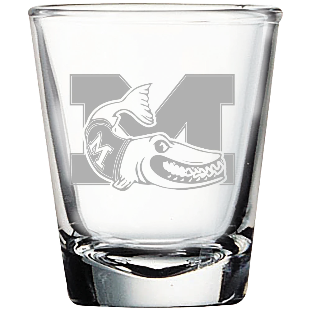 Muskingum University Polar Camel 1.7 oz. Shot Glass
