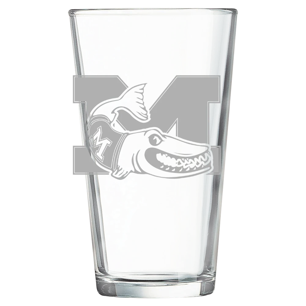Muskingum University Polar Camel 16 oz. Pint Mixing Glass