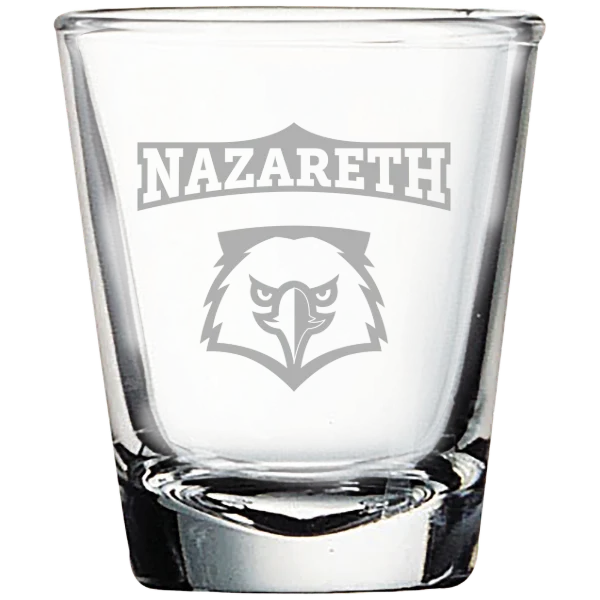 Nazareth University Polar Camel 1.7 oz. Shot Glass