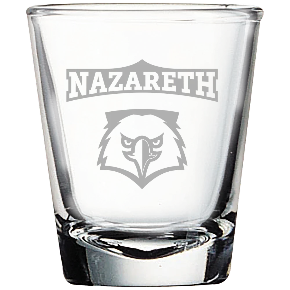 Nazareth University Polar Camel 1.7 oz. Shot Glass