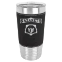 Nazareth University Polar Camel 20 oz. Leatherette Grip Tumbler with Standard Lid