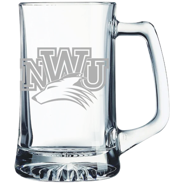 Nebraska Wesleyan University Polar Camel 25 oz. Beer Mug with Handle