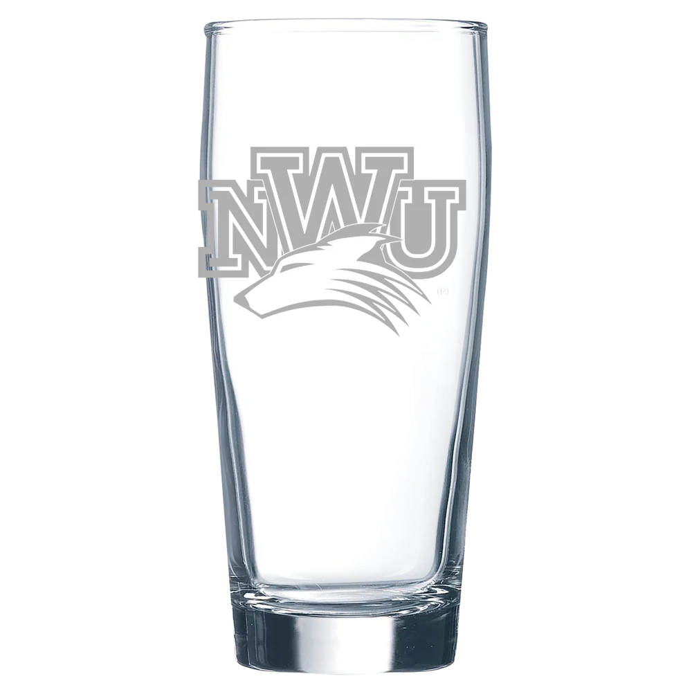 Nebraska Wesleyan University Polar Camel 16 oz. Willi Becher Beer Glass