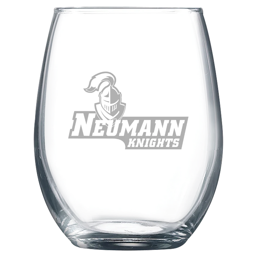 Neumann University Polar Camel 9 oz. Stemless Wine Glass