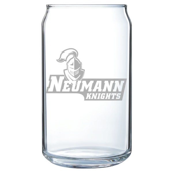 Neumann University Polar Camel 16 oz. Can Glass