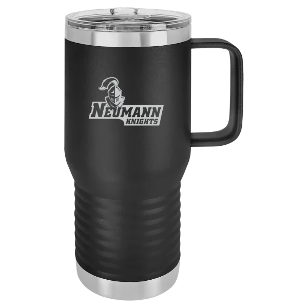 Neumann University Polar Camel 20 oz. Travel Mug with Slider Lid