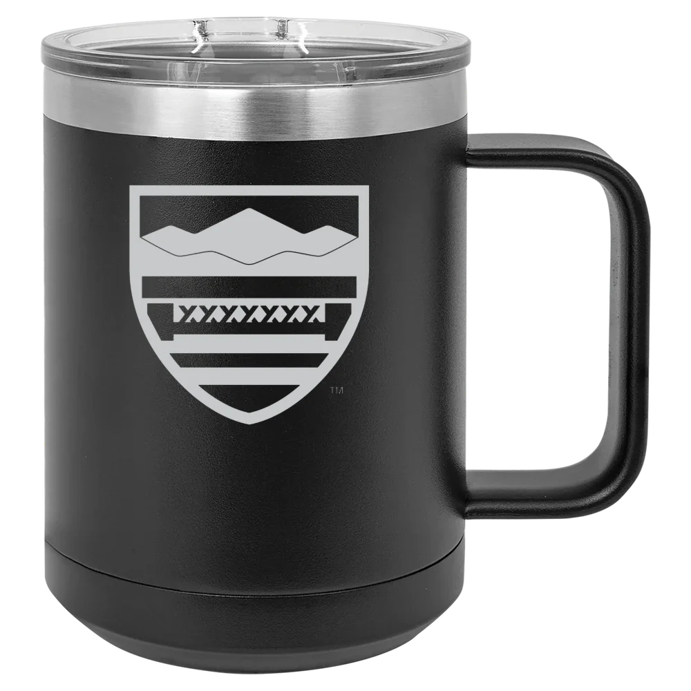 New England College Polar Camel 15 oz. Mug with Slider Lid