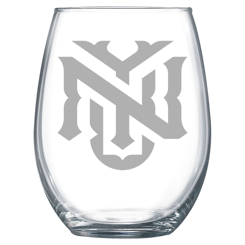 New York University Polar Camel 15 oz. Stemless Wine Glass