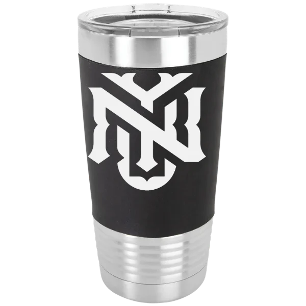 New York University Polar Camel 20 oz. Silicone Grip Tumbler with Standard Lid