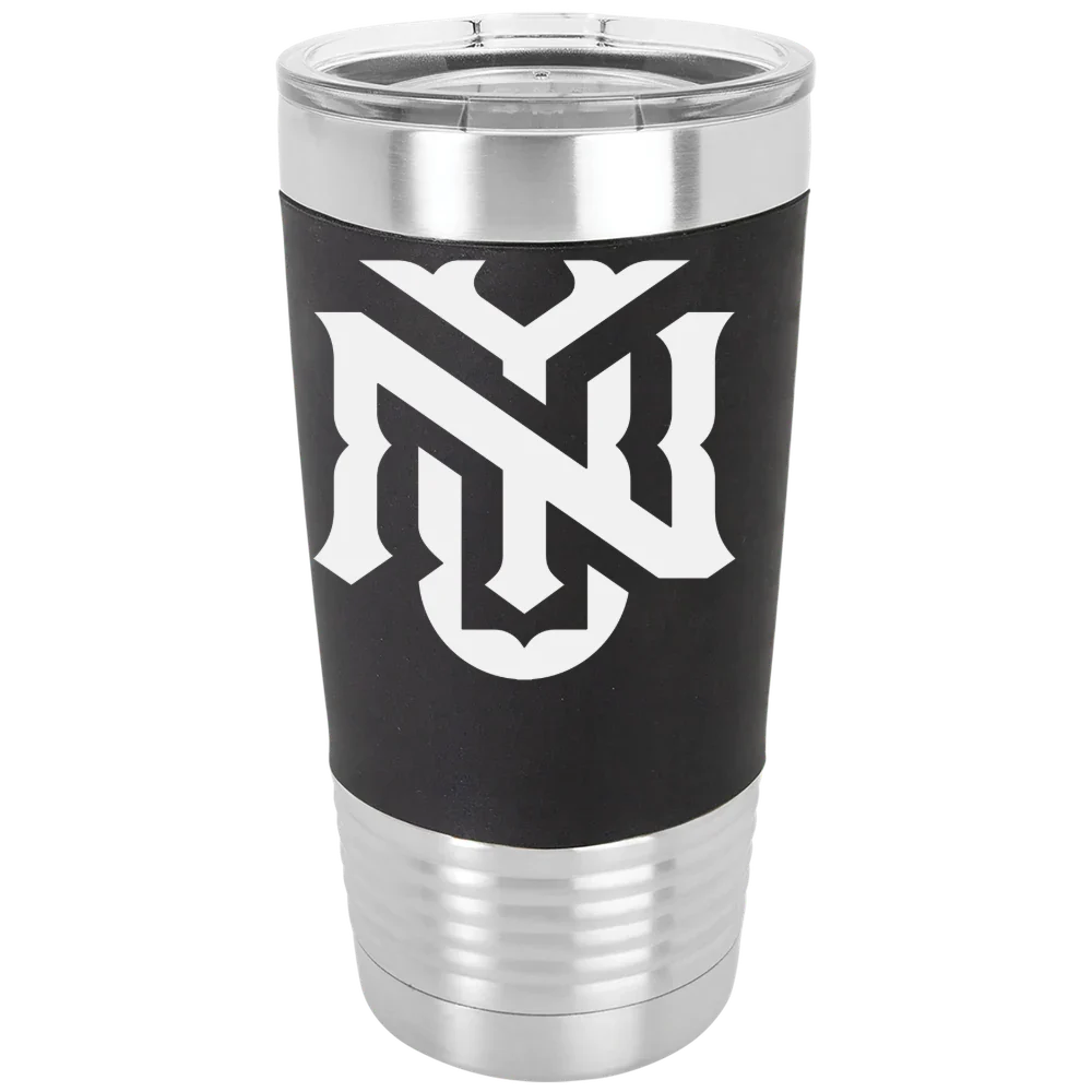 New York University Polar Camel 20 oz. Silicone Grip Tumbler with Standard Lid