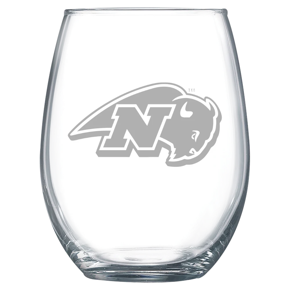 Nichols College Polar Camel 15 oz. Stemless Wine Glass