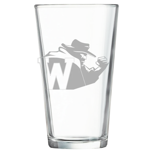 North Carolina Wesleyan University Polar Camel 16 oz. Pint Mixing Glass