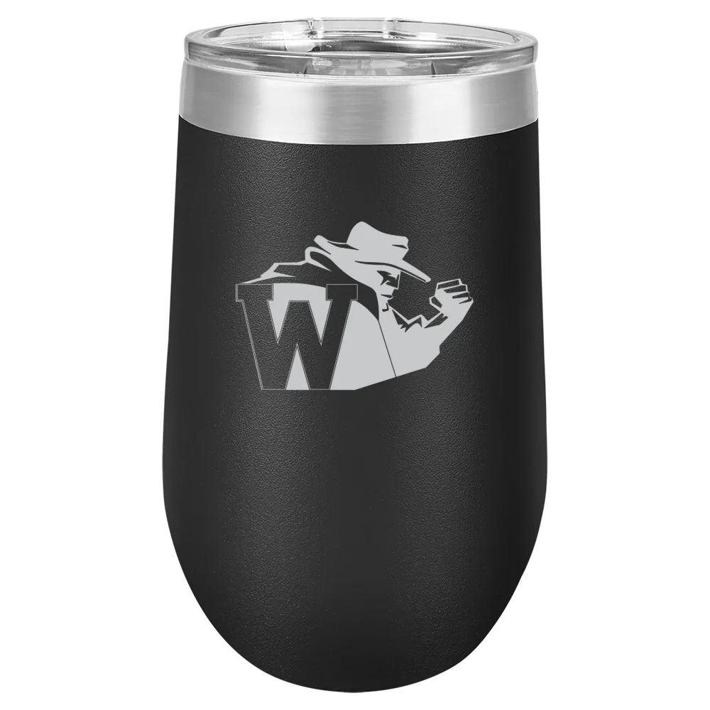 North Carolina Wesleyan University Polar Camel 16 oz. Stemless Wine Tumbler