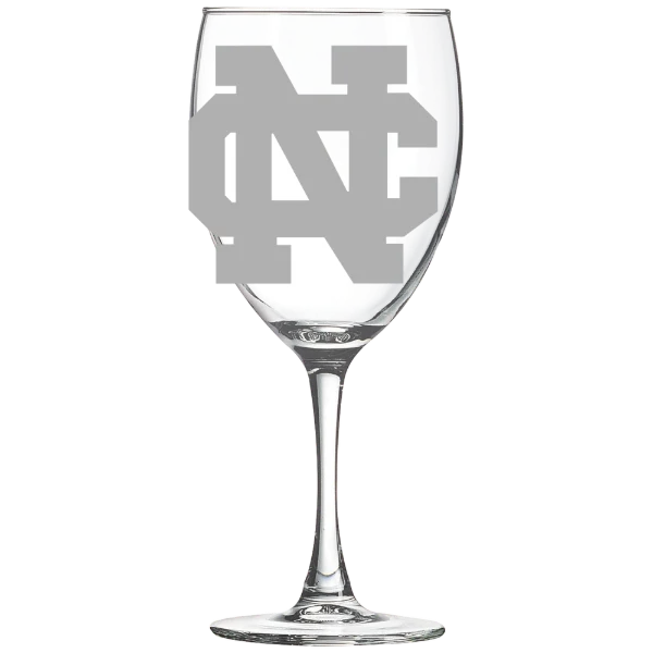North Central College Polar Camel 10 1/2 oz. Wine Glass