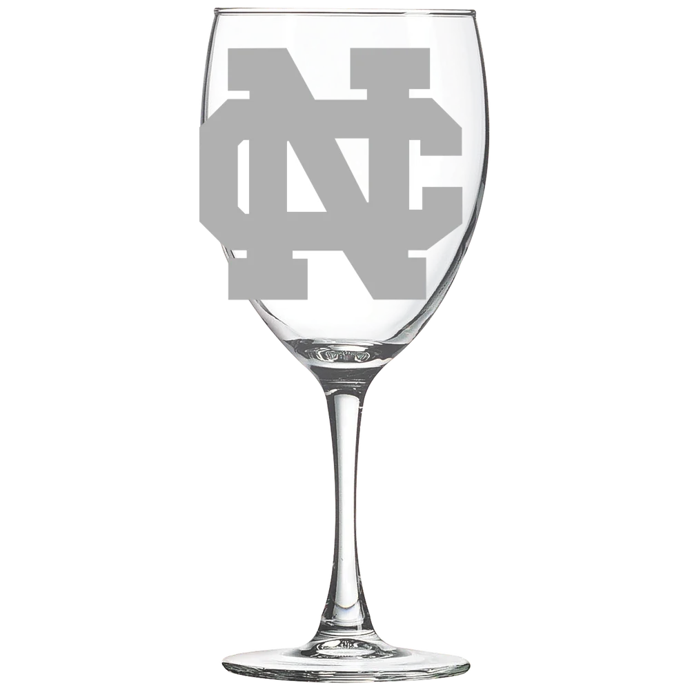 North Central College Polar Camel 10 1/2 oz. Wine Glass