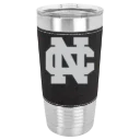 North Central College Polar Camel 20 oz. Leatherette Grip Tumbler with Standard Lid