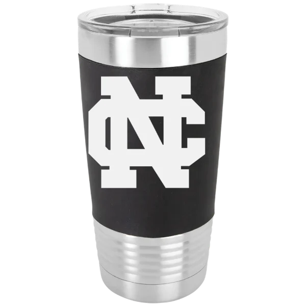 North Central College Polar Camel 20 oz. Silicone Grip Tumbler with Standard Lid