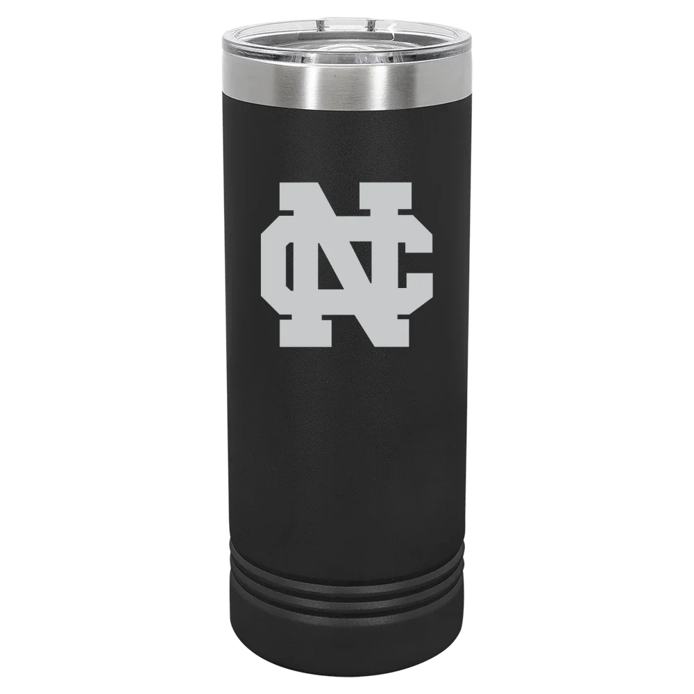 North Central College Polar Camel 22 oz. Skinny Tumbler with Slider Lid
