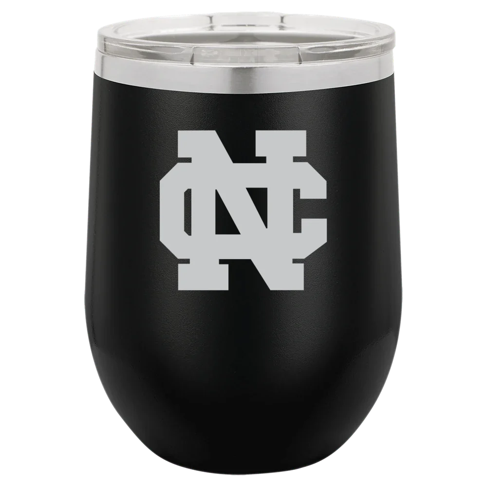 North Central College Polar Camel 12 oz. Stemless Wine Tumbler