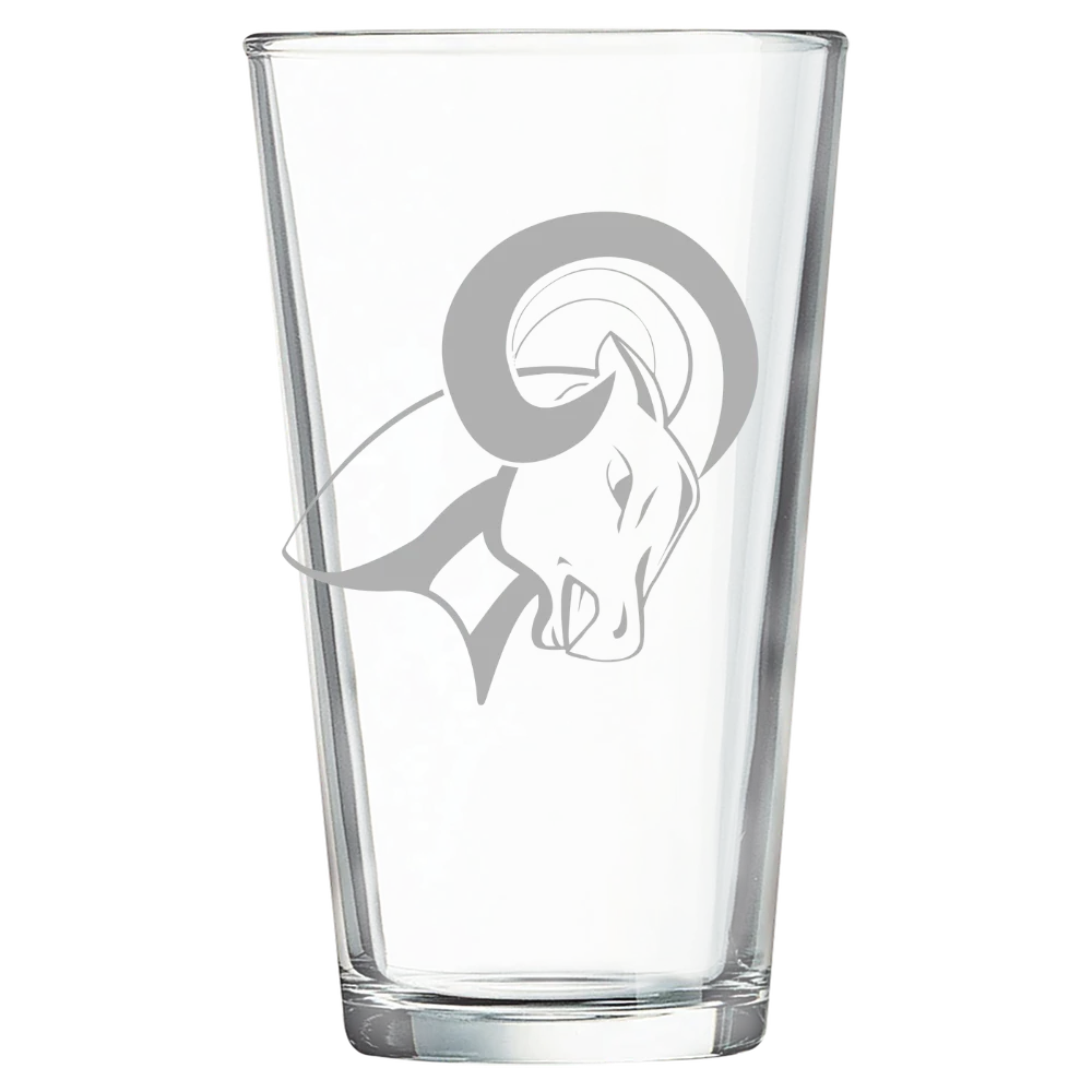 North Central University Polar Camel 16 oz. Pint Mixing Glass