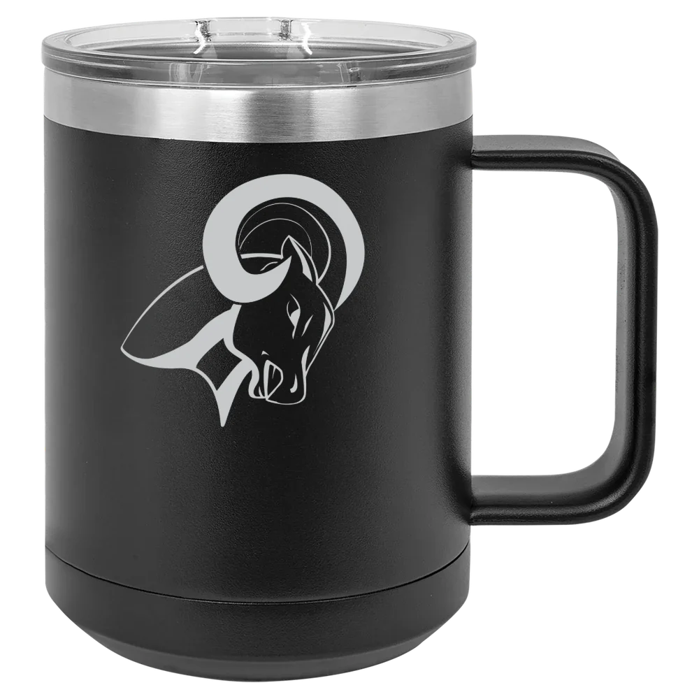 North Central University Polar Camel 15 oz. Mug with Slider Lid