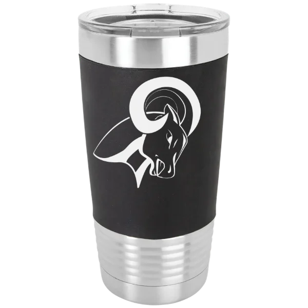 North Central University Polar Camel 20 oz. Silicone Grip Tumbler with Standard Lid