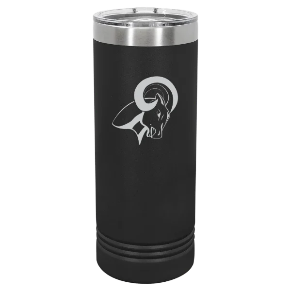 North Central University Polar Camel 22 oz. Skinny Tumbler with Slider Lid