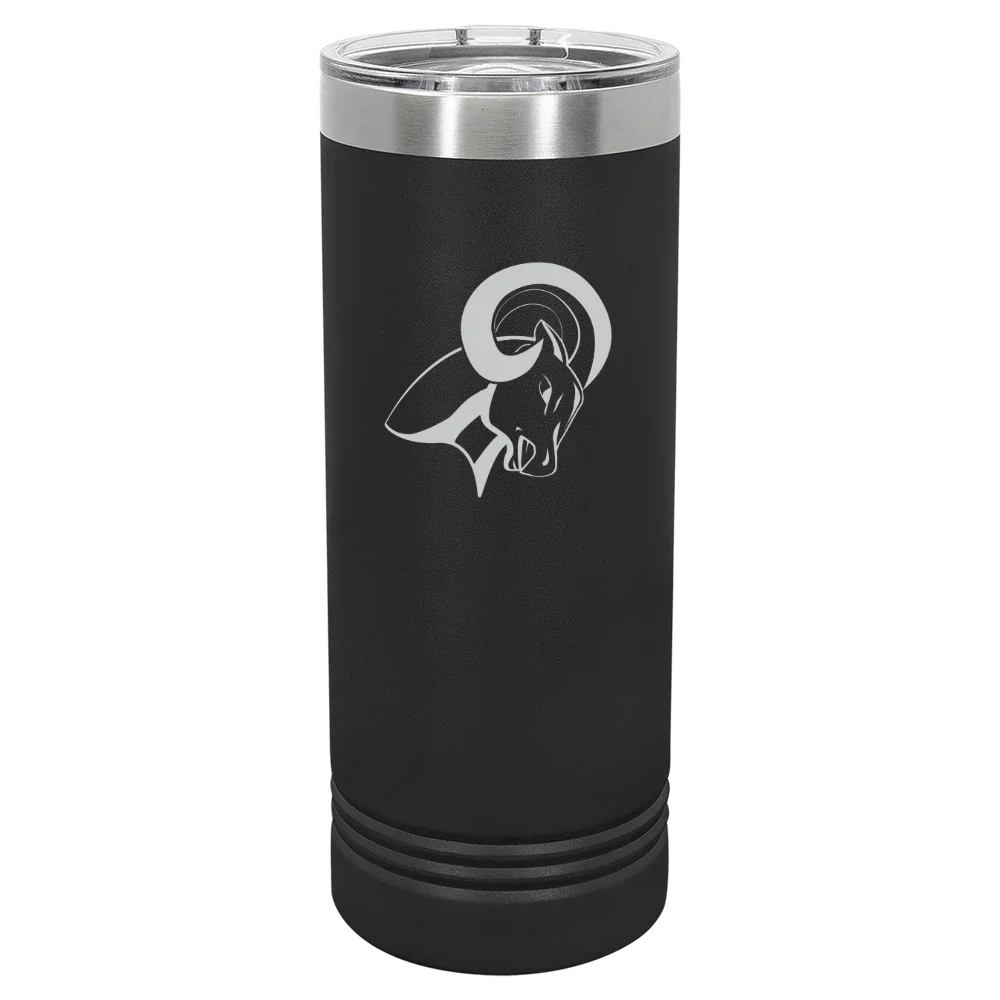 North Central University Polar Camel 22 oz. Skinny Tumbler with Slider Lid