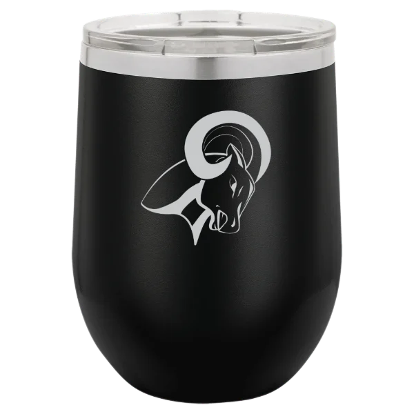 North Central University Polar Camel 12 oz. Stemless Wine Tumbler