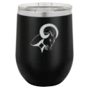North Central University Polar Camel 12 oz. Stemless Wine Tumbler