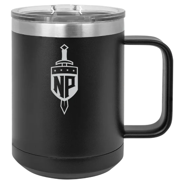 North Park University Polar Camel 15 oz. Mug with Slider Lid