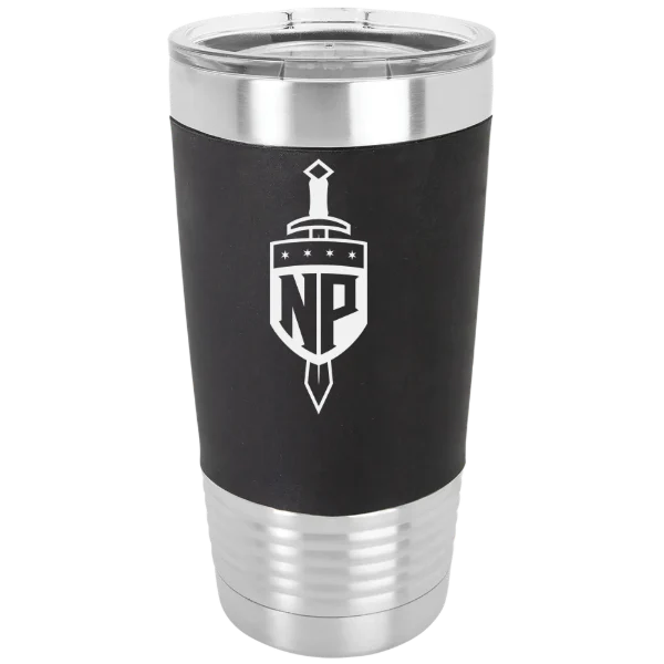 North Park University Polar Camel 20 oz. Silicone Grip Tumbler with Standard Lid