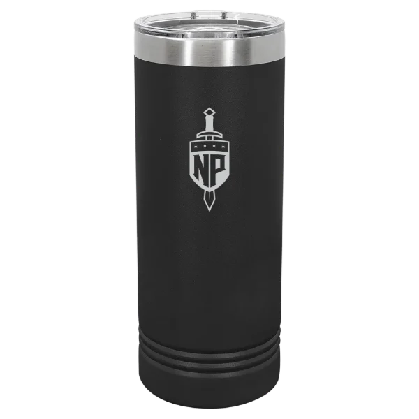 North Park University Polar Camel 22 oz. Skinny Tumbler with Slider Lid