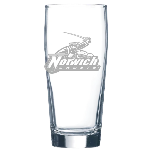 Norwich University Polar Camel 16 oz. Willi Becher Beer Glass