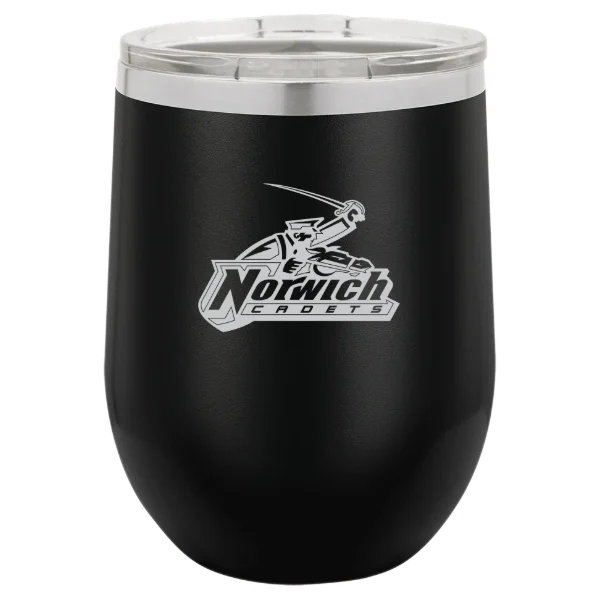 Norwich University Polar Camel 12 oz. Stemless Wine Tumbler
