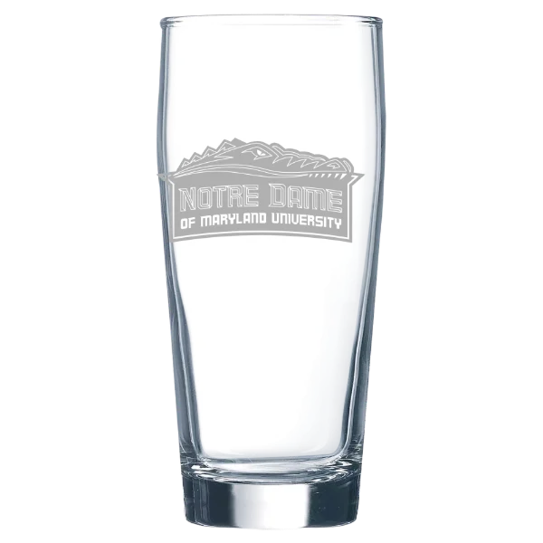 Notre Dame of Maryland University Polar Camel 16 oz. Willi Becher Beer Glass