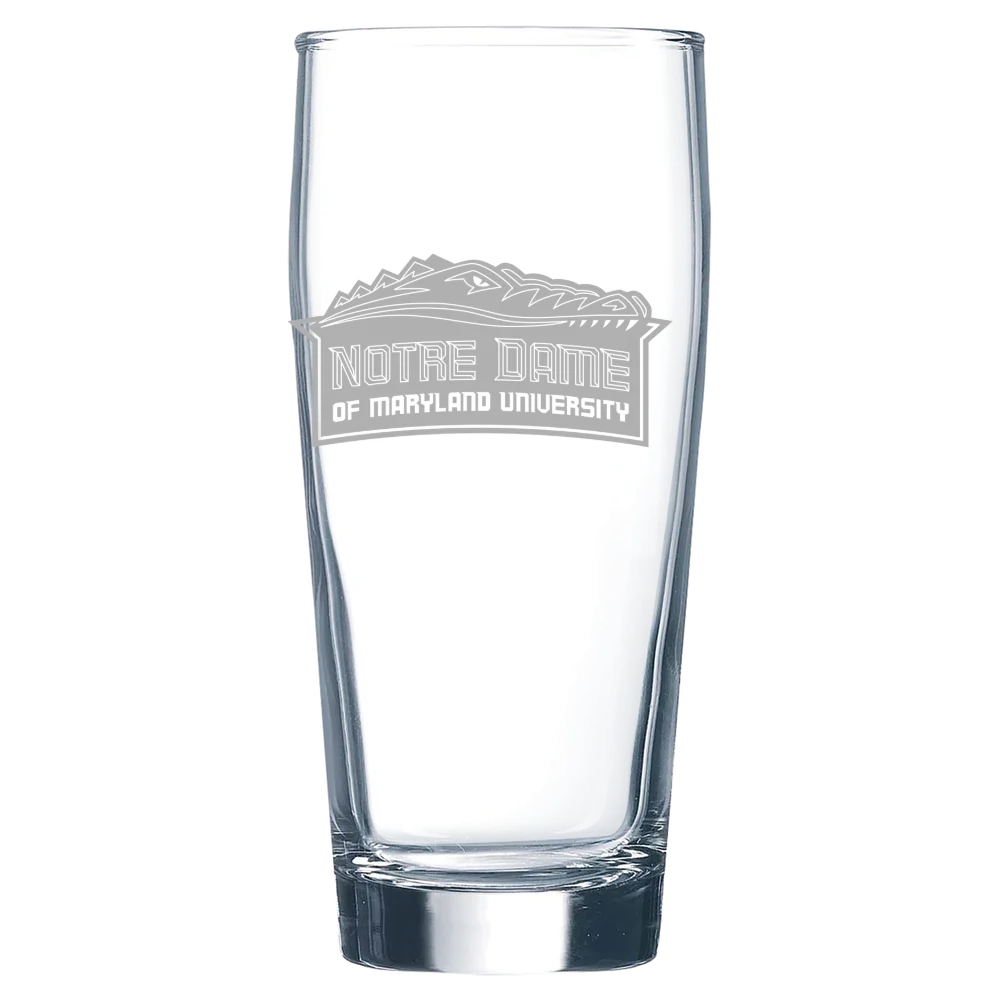 Notre Dame of Maryland University Polar Camel 16 oz. Willi Becher Beer Glass