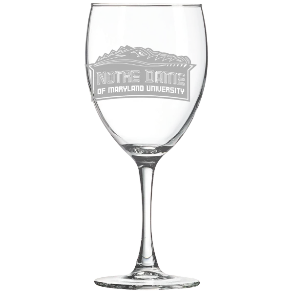 Notre Dame of Maryland University Polar Camel 10 1/2 oz. Wine Glass