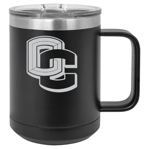 Oberlin College Polar Camel 15 oz. Mug with Slider Lid