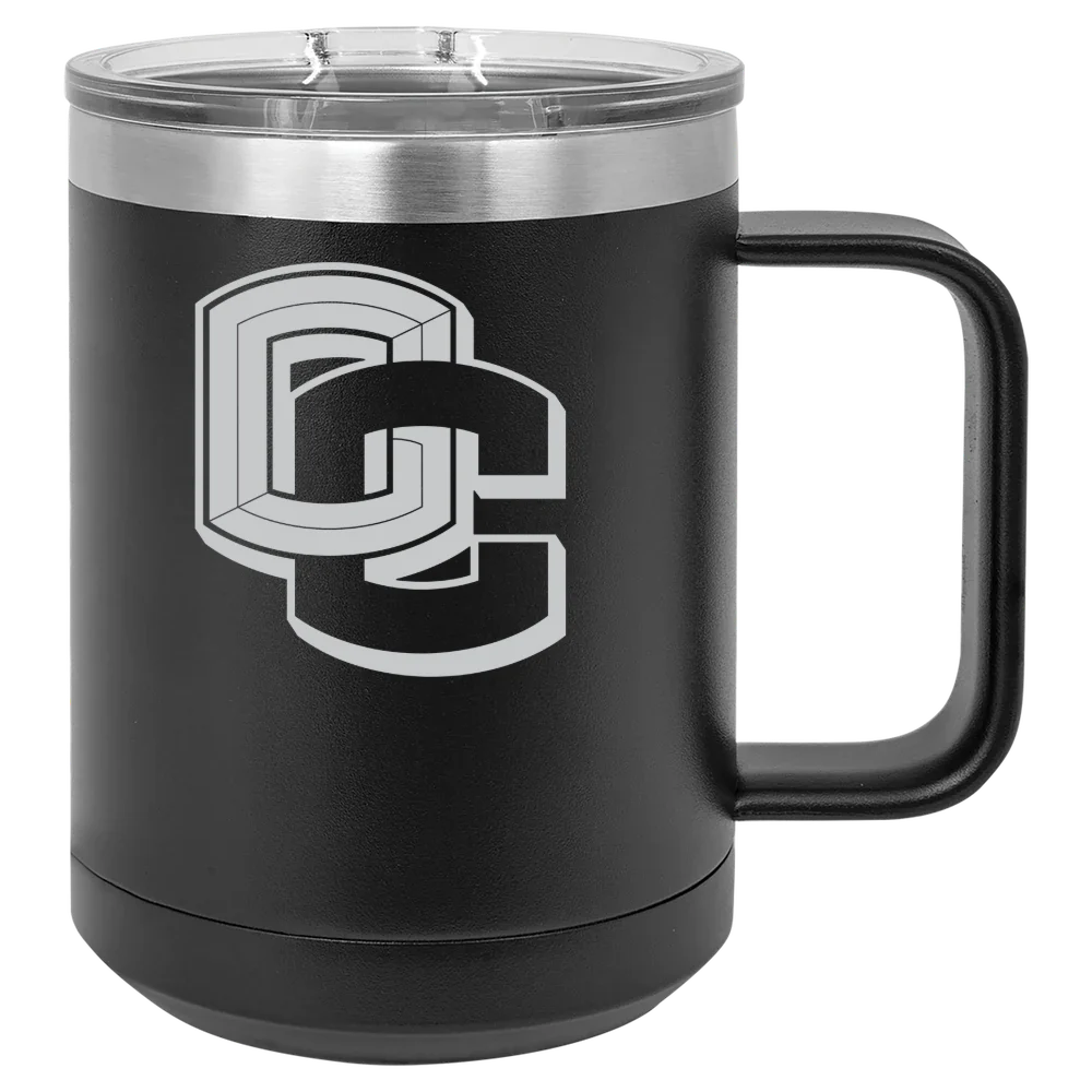 Oberlin College Polar Camel 15 oz. Mug with Slider Lid