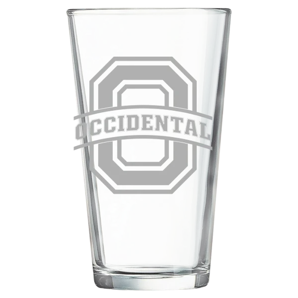 Occidental College Polar Camel 16 oz. Pint Mixing Glass