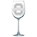 Occidental College Polar Camel 19 oz. Wine Glass