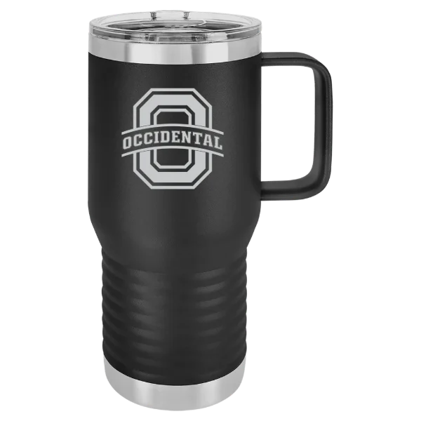Occidental College Polar Camel 20 oz. Travel Mug with Slider Lid
