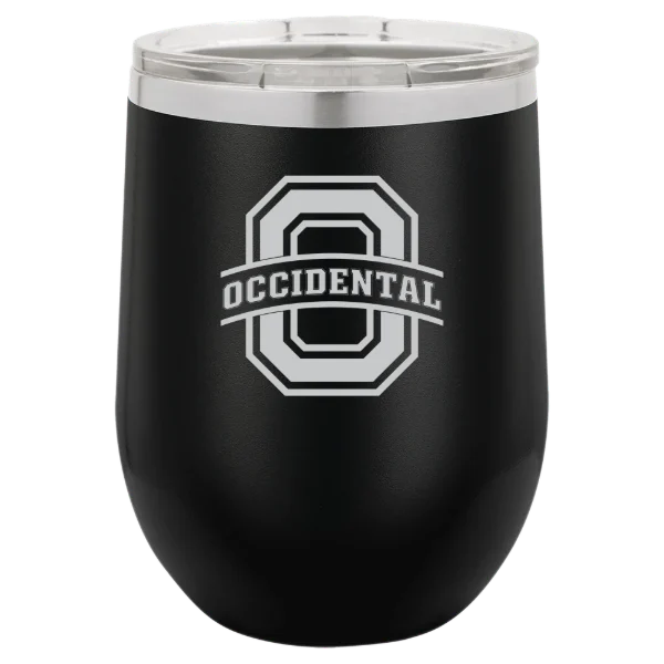 Occidental College Polar Camel 12 oz. Stemless Wine Tumbler