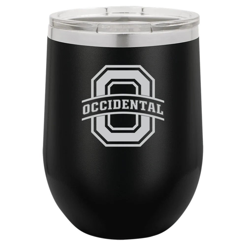Occidental College Polar Camel 12 oz. Stemless Wine Tumbler