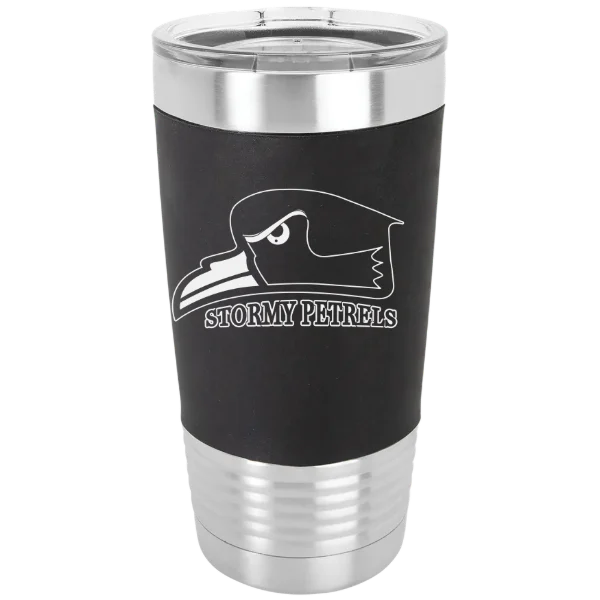 Oglethorpe University Polar Camel 20 oz. Silicone Grip Tumbler with Standard Lid