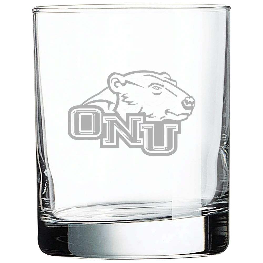 Ohio Northern University Polar Camel 10 1/2 oz. On The Rocks Glass