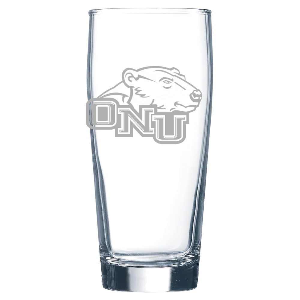 Ohio Northern University Polar Camel 16 oz. Willi Becher Beer Glass