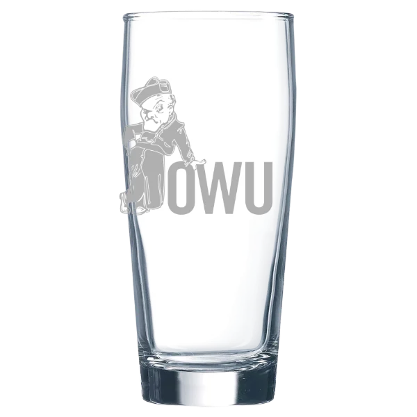 Ohio Wesleyan University Polar Camel 16 oz. Willi Becher Beer Glass