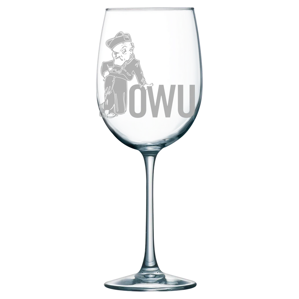 Ohio Wesleyan University Polar Camel 19 oz. Wine Glass